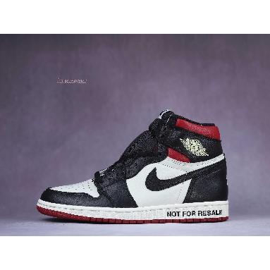 Air Jordan 1 Retro High OG NRG Not For Resale 861428-106-02 Sail/Black-Varsity Red Sneakers