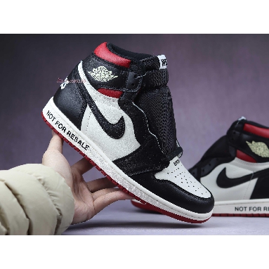 Air Jordan 1 Retro High OG NRG Not For Resale 861428-106-02 Sail/Black-Varsity Red Sneakers