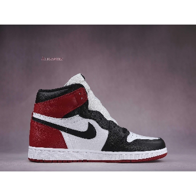 Air Jordan 1 High OG Black Toe 555088-125-02 White/Black-Varsity Red Sneakers