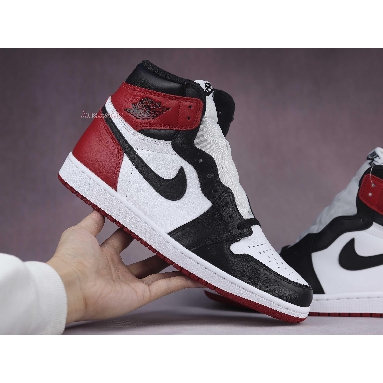 Air Jordan 1 High OG Black Toe 555088-125-02 White/Black-Varsity Red Sneakers