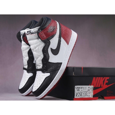 Air Jordan 1 High OG Black Toe 555088-125-02 White/Black-Varsity Red Sneakers