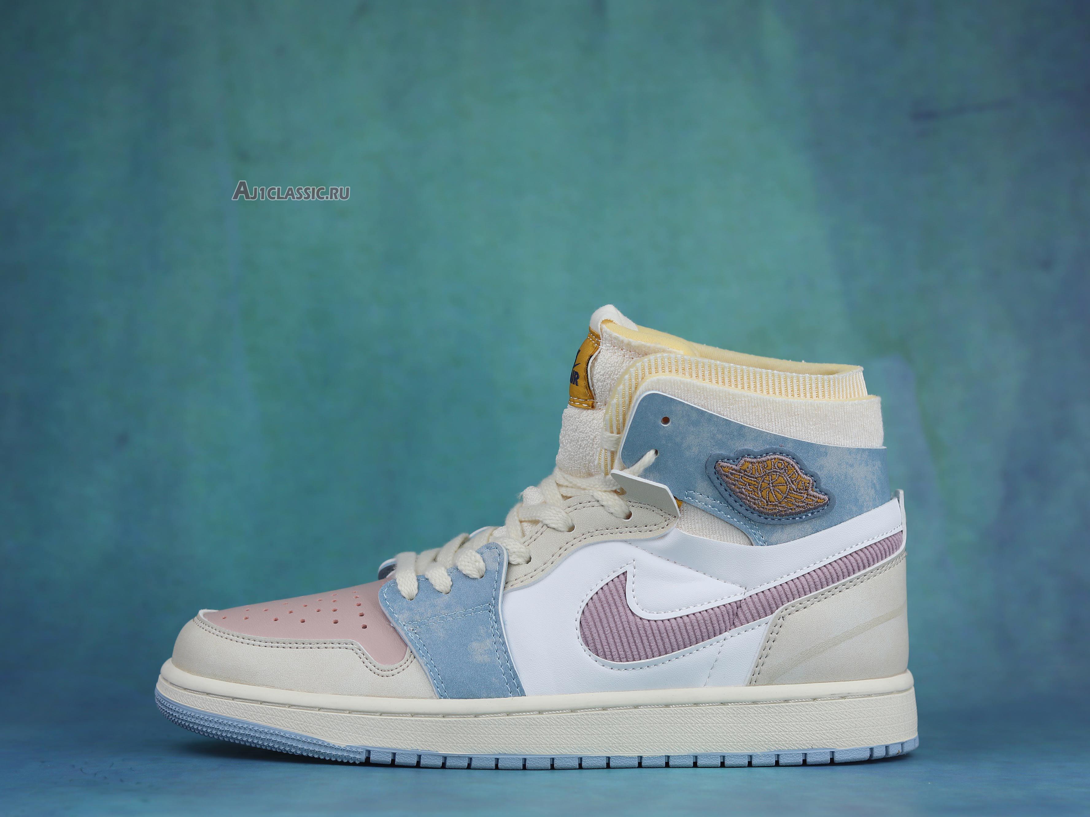 Air Jordan 1 Zoom Air Comfort High "Pink Oxford Plum Fog" DQ5092-651