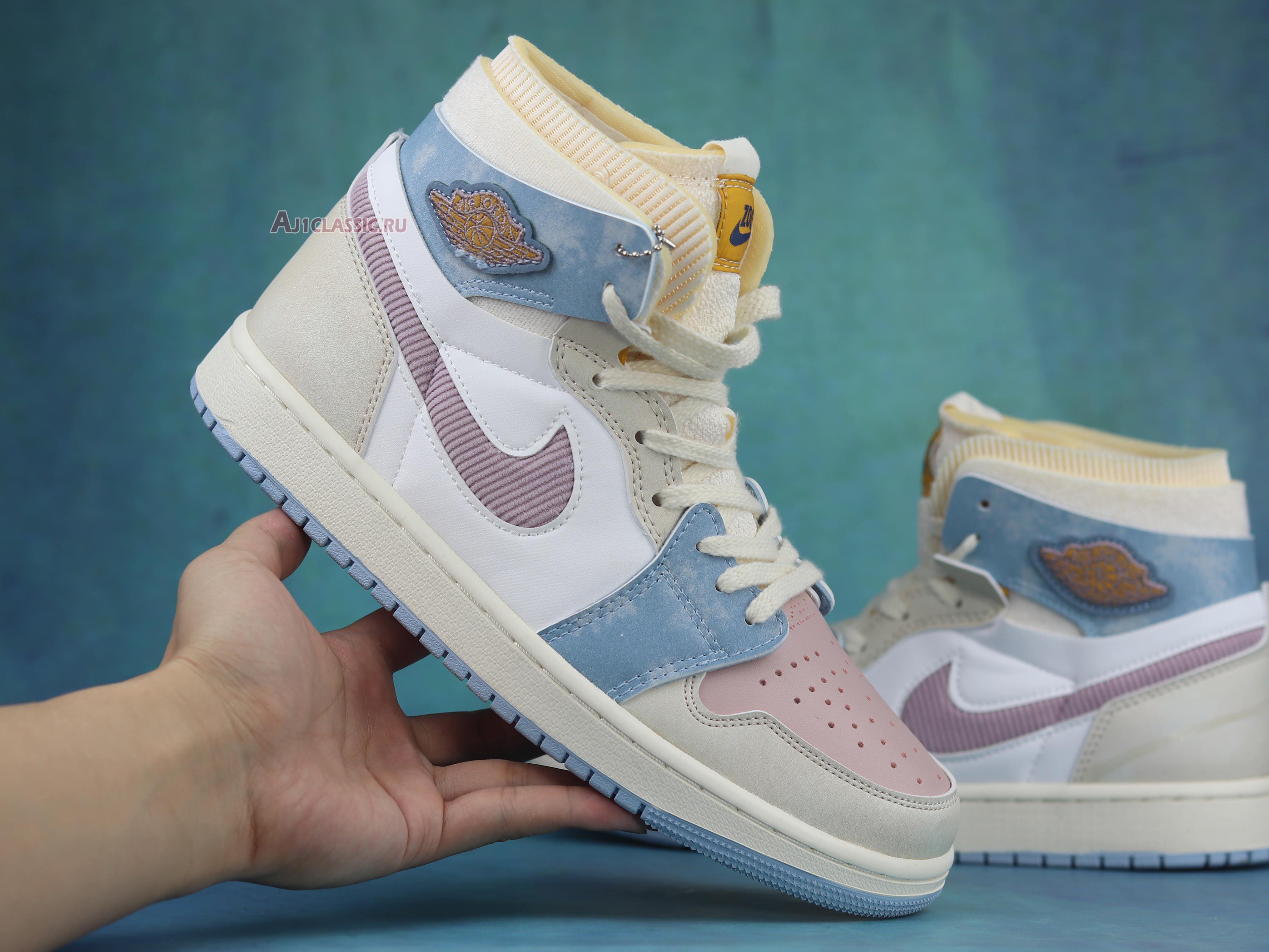 Air Jordan 1 Zoom Air Comfort High "Pink Oxford Plum Fog" DQ5092-651