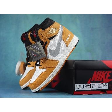 Air Jordan 1 High Element Gore-Tex Light Curry DB2889-700 Light Curry/Cardinal Red/Sail/Black Mens Womens Shoes