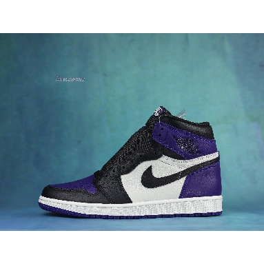 Air Jordan 1 Retro High OG Court Purple 555088-501-02 Court Purple/Sail-Black Sneakers