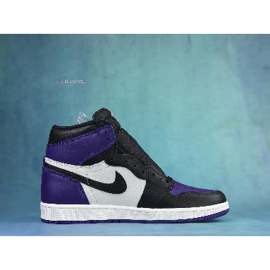 Air Jordan 1 Retro High OG Court Purple 555088-501-02 Court Purple/Sail-Black Sneakers