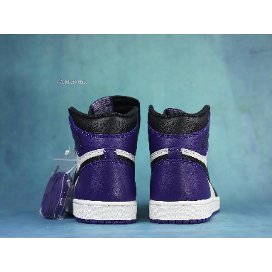 Air Jordan 1 Retro High OG Court Purple 555088-501-02 Court Purple/Sail-Black Mens Womens Shoes