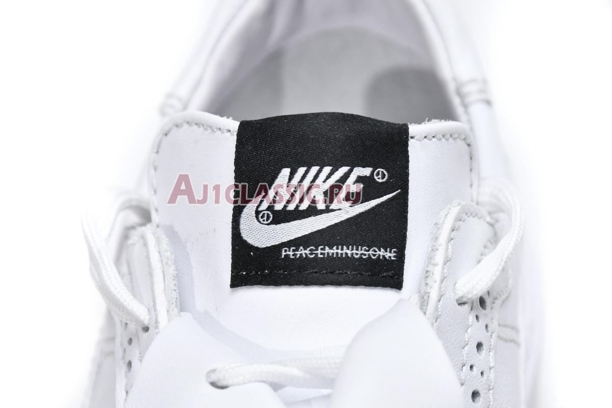 New Peaceminusone x Nike Kwondo 1 "Triple White" DH2482-100 Shoes