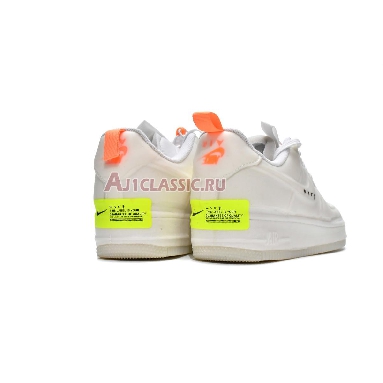 Nike Air Force 1 Experimental Sail CV1754-100 White/Sail-Atomic Orange-Black Mens Womens Shoes