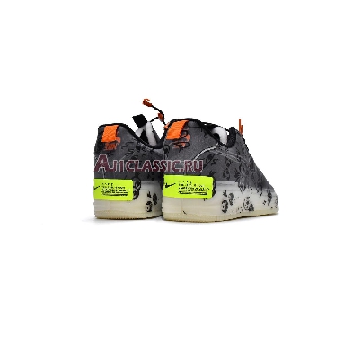 Nike Air Force 1 Experimental Halloween DC8904-001 Black/Black-Starfish-White Mens Womens Shoes