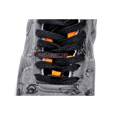 Nike Air Force 1 Experimental Halloween DC8904-001 Black/Black-Starfish-White Sneakers