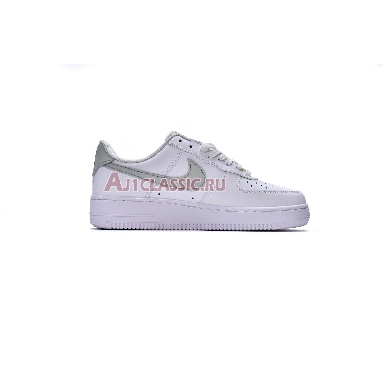 Nike Air Force 1 Low White Light Silver CZ0270-106 White/White/Light Silver/Light Silver Mens Womens Shoes