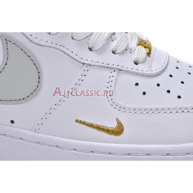 Nike Air Force 1 Low White Light Silver CZ0270-106 White/White/Light Silver/Light Silver Mens Womens Shoes