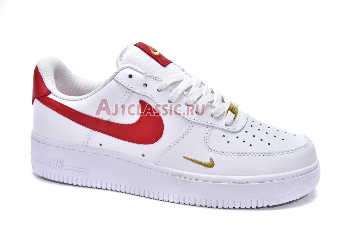 New Nike Air Force 1 07 Essential Low "White Gym Red" CZ0270-104 Shoes