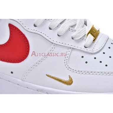 Nike Air Force 1 07 Essential Low White Gym Red CZ0270-104 White/Gym Red/Gym Red/White Mens Womens Shoes