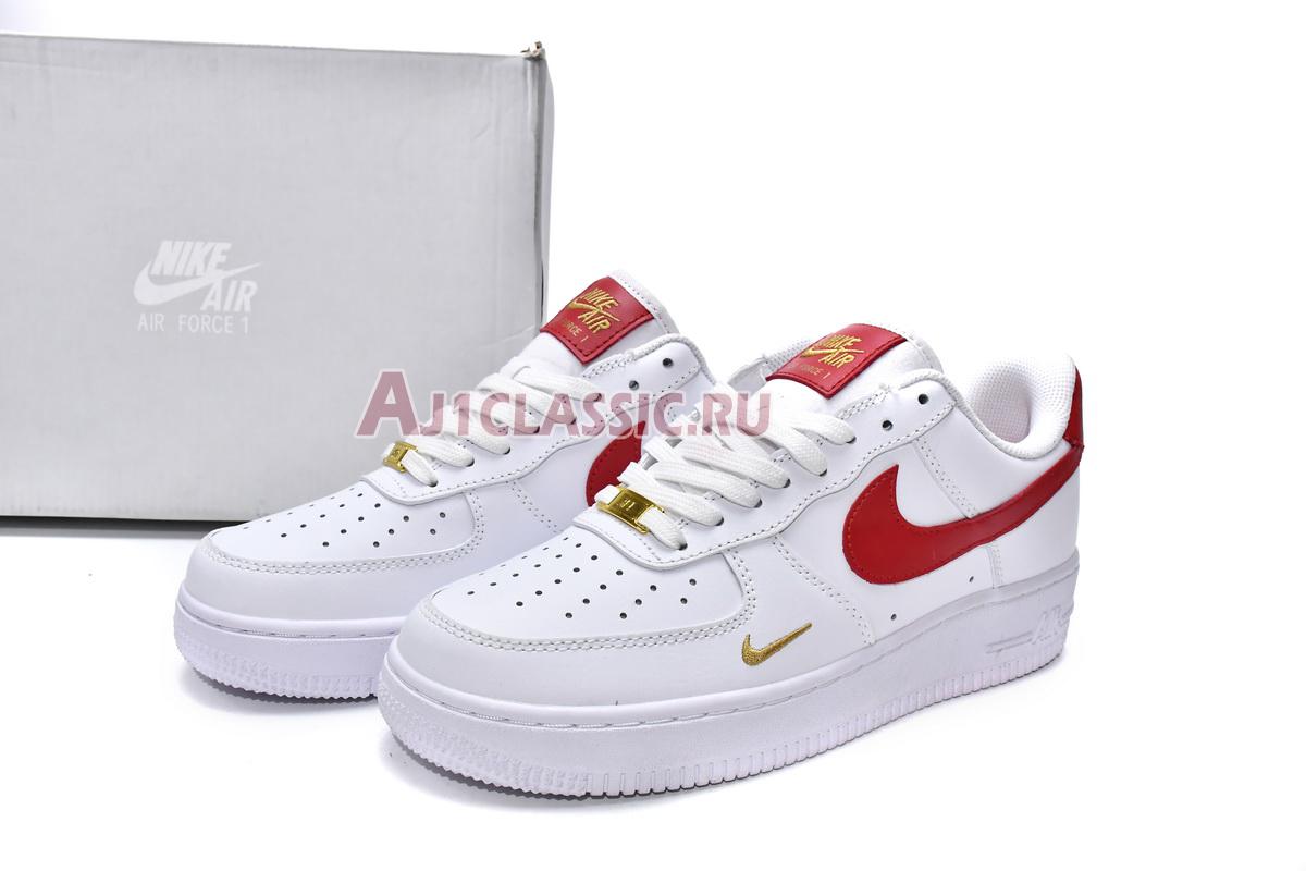 New Nike Air Force 1 07 Essential Low "White Gym Red" CZ0270-104 Shoes