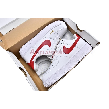 Nike Air Force 1 07 Essential Low White Gym Red CZ0270-104 White/Gym Red/Gym Red/White Mens Womens Shoes