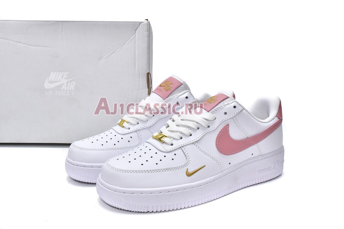 New Nike Air Force 1 07 Essential Low "White Rust Pink" CZ0270-103 Shoes