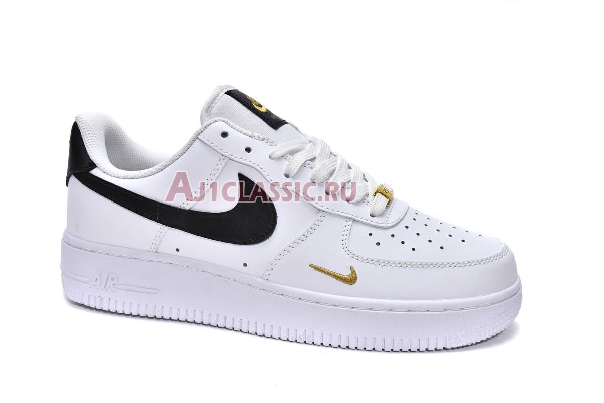 New Nike Air Force 1 07 Essential Low "White Black" CZ0270-102 Shoes