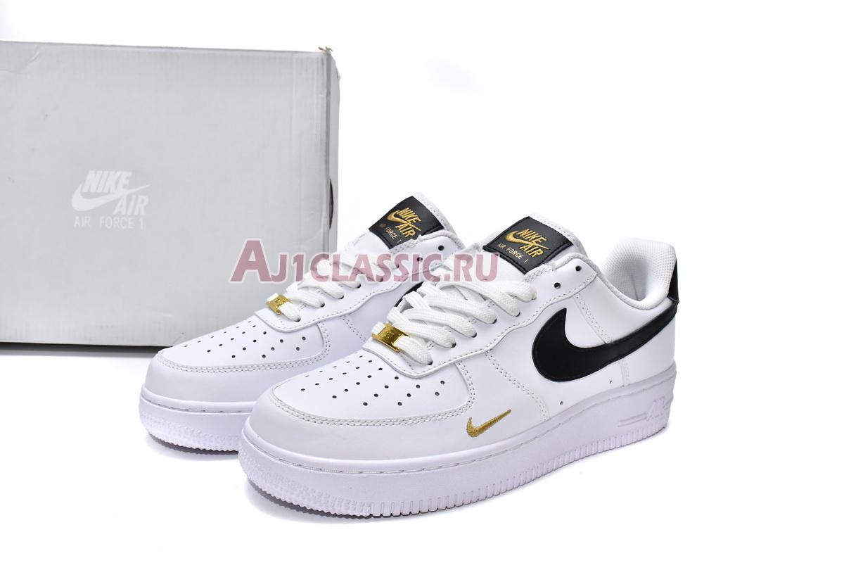 New Nike Air Force 1 07 Essential Low "White Black" CZ0270-102 Shoes