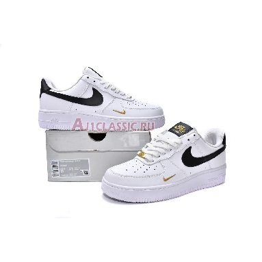 Nike Air Force 1 07 Essential Low White Black CZ0270-102 White/White/Black/Black Mens Womens Shoes