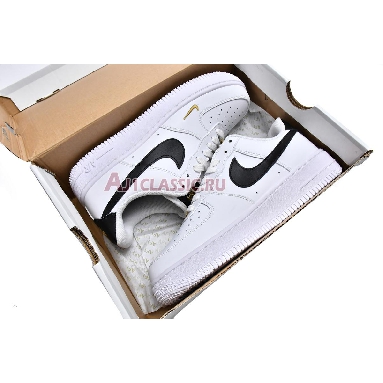 Nike Air Force 1 07 Essential Low White Black CZ0270-102 White/White/Black/Black Mens Womens Shoes