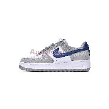 Nike Air Force 1 Low 07 LV8 Athletic Club DH7568-001 Light Smoke Grey/Marina-White Mens Womens Shoes