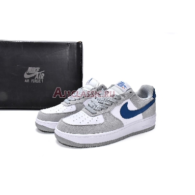 Nike Air Force 1 Low 07 LV8 Athletic Club DH7568-001 Light Smoke Grey/Marina-White Mens Womens Shoes