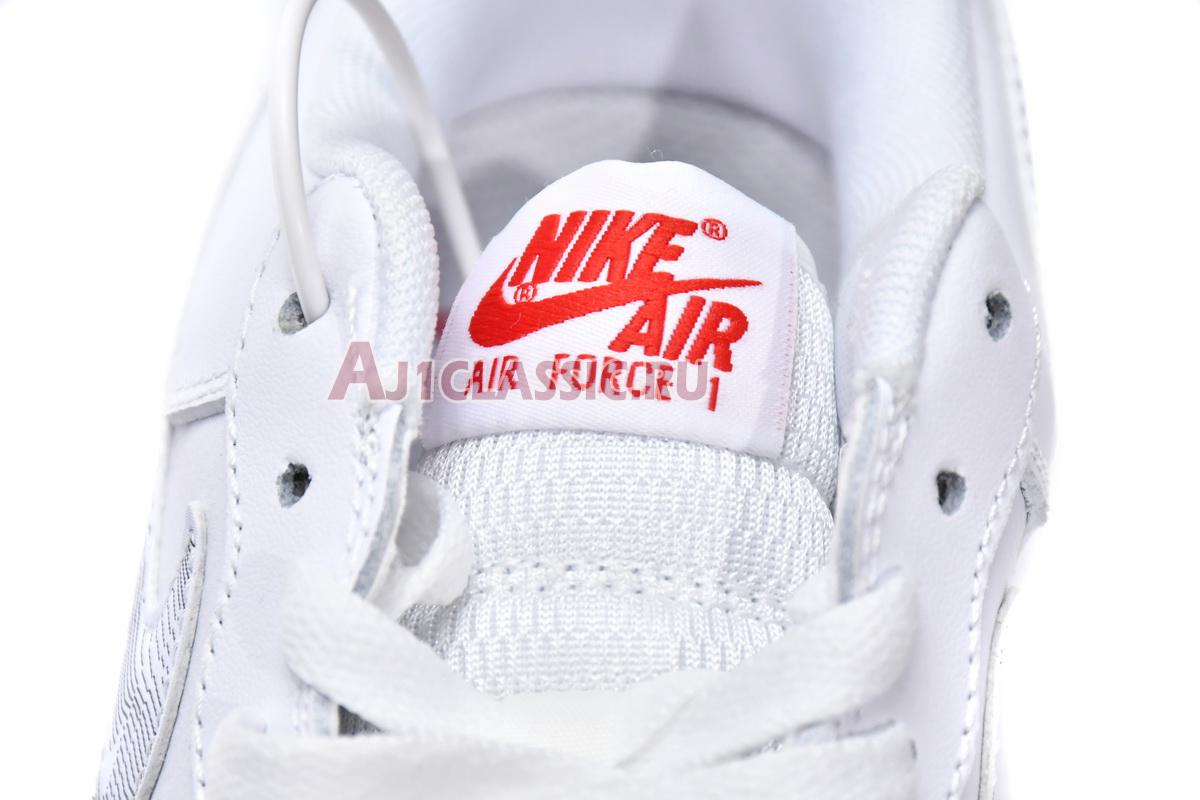 Nike Air Force 1 Low "Topography Pack - White University Red" DH3941-100