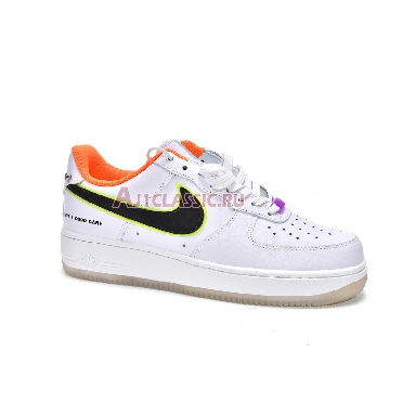 Nike Air Force 1 Low 07 LE Have A Good Game DO2333-101 White/Black/Team Orange/Teal Mens Womens Shoes