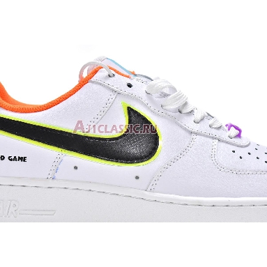 Nike Air Force 1 Low 07 LE Have A Good Game DO2333-101 White/Black/Team Orange/Teal Mens Womens Shoes