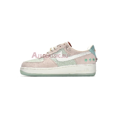 Nike Air Force 1 07 LX Shapeless,Formless and Limitless DQ5361-011 Seafoam/Sail/Orange Pearl/Sail Mens Womens Shoes