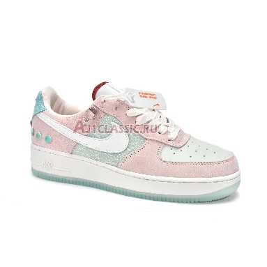 Nike Air Force 1 07 LX Shapeless,Formless and Limitless DQ5361-011 Seafoam/Sail/Orange Pearl/Sail Mens Womens Shoes