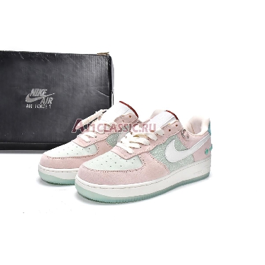 Nike Air Force 1 07 LX Shapeless,Formless and Limitless DQ5361-011 Seafoam/Sail/Orange Pearl/Sail Mens Womens Shoes