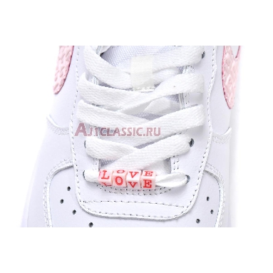 Nike Air Force 1 Low Valentines Day 2022 DQ9320-100 White/University Red/Sail/Atmosphere Mens Womens Shoes