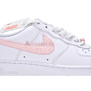 Nike Air Force 1 Low Valentines Day 2022 DQ9320-100 White/University Red/Sail/Atmosphere Mens Womens Shoes