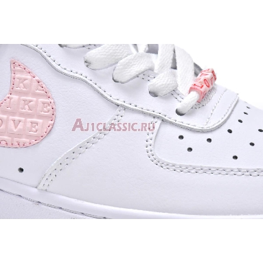 Nike Air Force 1 Low Valentines Day 2022 DQ9320-100 White/University Red/Sail/Atmosphere Mens Womens Shoes