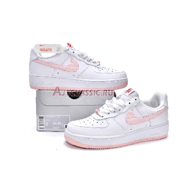 Nike Air Force 1 Low Valentines Day 2022 DQ9320-100 White/University Red/Sail/Atmosphere Mens Womens Shoes