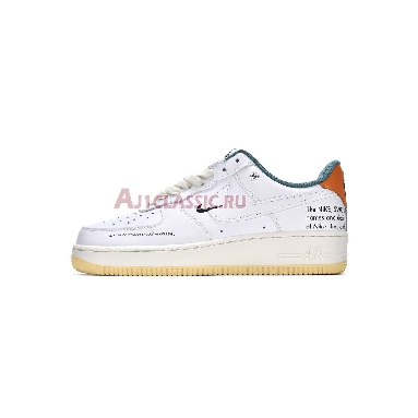 Nike Air Force 1 07 LE Starfish DM0970-111 White/White-Sail-Starfish Mens Womens Shoes