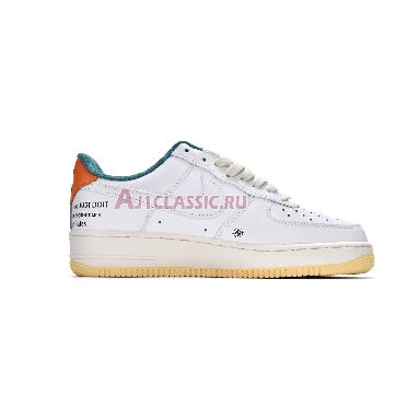 Nike Air Force 1 07 LE Starfish DM0970-111 White/White-Sail-Starfish Mens Womens Shoes