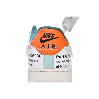 Nike Air Force 1 07 LE Starfish DM0970-111 White/White-Sail-Starfish Mens Womens Shoes