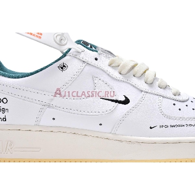 Nike Air Force 1 07 LE Starfish DM0970-111 White/White-Sail-Starfish Mens Womens Shoes