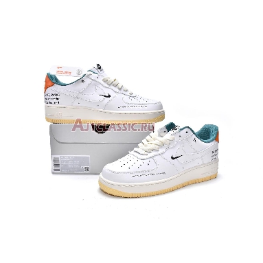 Nike Air Force 1 07 LE Starfish DM0970-111 White/White-Sail-Starfish Mens Womens Shoes