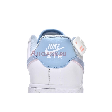 Nike Air Force 1 LV8 GS Double Swoosh CW1574-100 White/Light Armory Blue-Arctic Punch Mens Womens Shoes