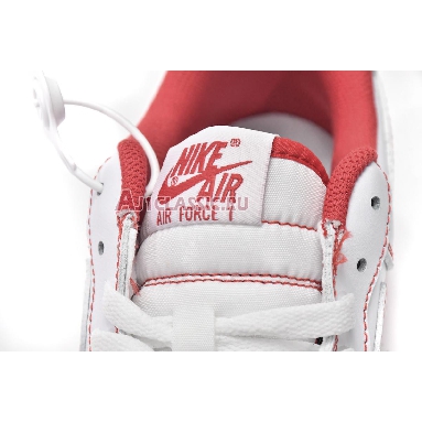 Nike Air Force 1 07 Contrast Stitch - White University Red CV1724-100 White/White-University Red Mens Womens Shoes