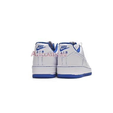 Nike Air Force 1 07 Contrast Stitch - White Game Royal CV1724-101 White/White/Game Royal Mens Womens Shoes