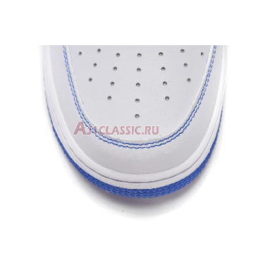 Nike Air Force 1 07 Contrast Stitch - White Game Royal CV1724-101 White/White/Game Royal Mens Womens Shoes