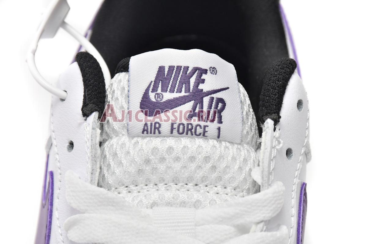 New Nike Air Force 1 07 LV8 "Hoops - White Canyon Purple" DH7440-100 Shoes