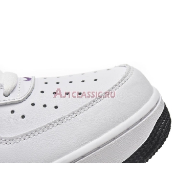 Nike Air Force 1 07 LV8 Hoops - White Canyon Purple DH7440-100 White/Canyon Purple-Black-White Mens Womens Shoes