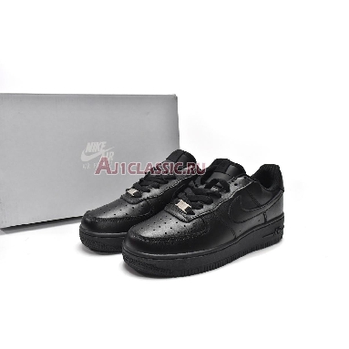 Nike Air Force 1 07 Black 315115-038 Black/Black Mens Womens Shoes